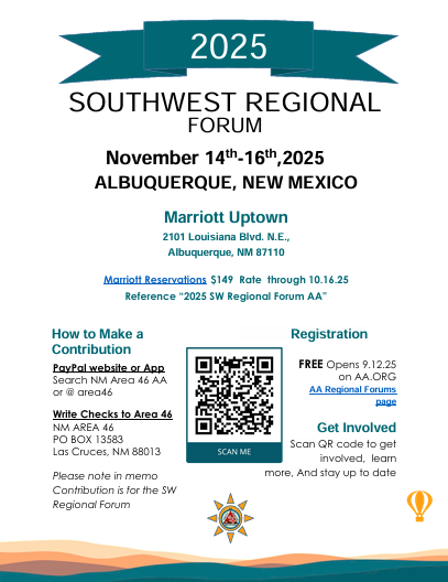 2025 Southwest Regional Forum Albuquerque, NM