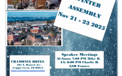 Area 10 Winter Assembly Nov. 21st-23rd
