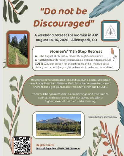 Do Not Be Discouraged Womens Retreat